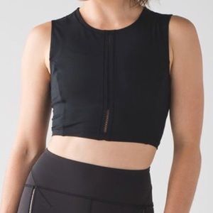 NWOT Lululemon Sculpt It Cropped Tank top